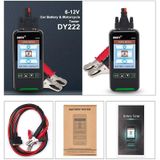 DUOYI DY222 Auto 12V / 24V Batterij Tester