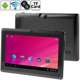 Q88 Tablet PC  7.0 inch  512 MB + 8 GB  Android 4.0  360 graden Menu roteren  Allwinner A33 Quad Core omhoog tot 1 5 GHz  WiFi  Bluetooth(Black)