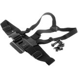 ST-25 verstelbare lichaam borst Strap Mount riem harnas met Buckle beugel schroeven voor GoPro Hero 4 / 3 + / 3 / 2 / 1(zwart)