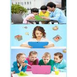 M755 kinderen onderwijs Tablet PC  7.0 inch  512 MB + 8 GB  Android 5.1 RK3126 Quad Core tot 1.3 GHz  360 graden rotatie Menu  WiFi(Blue)