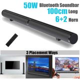 LP-1807 Echo Wall Home Theater Surround Stereo Speaker Soundbar - EU Plug (Black)