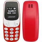 GTStar BM10 Mini mobiele telefoon  handen gratis Bluetooth Dialer hoofdtelefoon  MP3-muziek  Dual SIM  Network: 2G(Red)