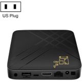 D9 PRO 2.4G/5G WIFI 4K HD Android TV Box  geheugen: 8GB + 128GB (US-stekker)