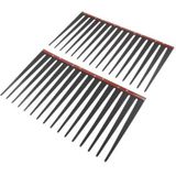 2 STKS Etle Elektrische Oog Voertuig Wimpers (zwart)