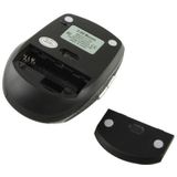 Draadloze plug-en-play 2.4 GHz 800 - 1600 DPI 6D Optische Muis met Mini USB dongle (zwart)
