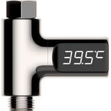 BD-LS-01 Baby douchen 360 graden draaibare LED-Display passieve Water Thermometer (beplating)