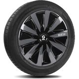 Sparco Wieldoppen Lazio - 14 inch - Zwart/Grijs