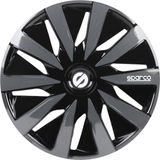 Sparco Wieldoppen Lazio - 14 inch - Zwart/Grijs