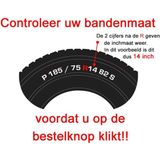 Sparco - Wieldoppen - Zwart - Set van 4