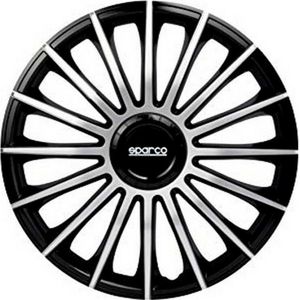 Sparco - Wieldoppen - Zwart - Set van 4