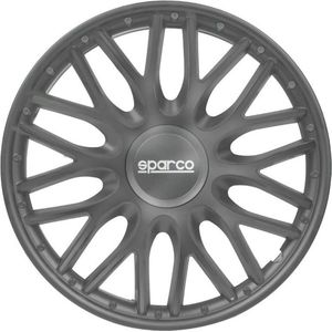 Sparco Wieldoppenset Roma 14-Inch Grijs