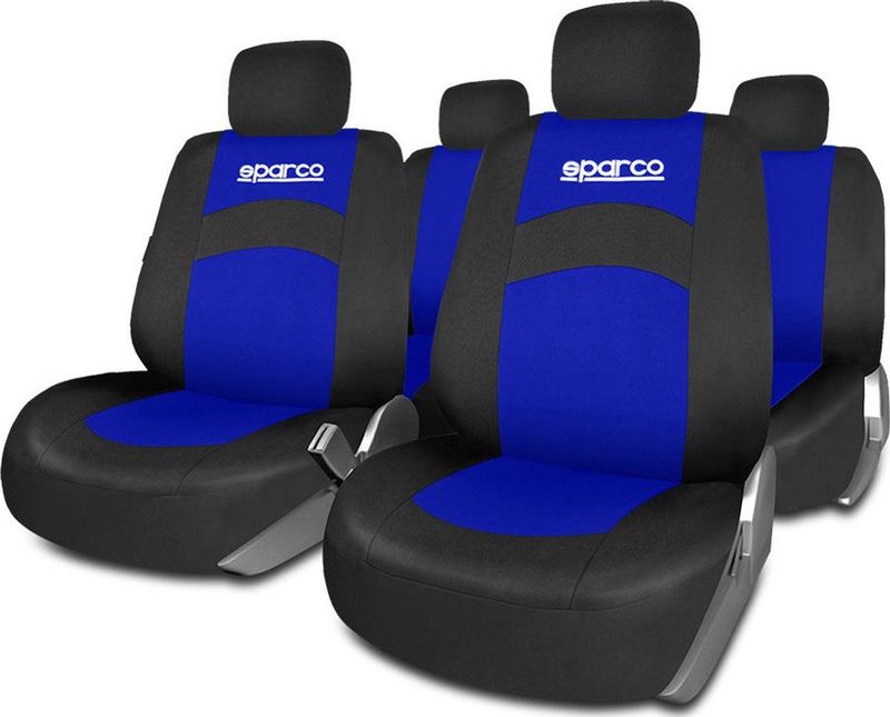 Sparco Autostoelhoezenset Blauw - Universeel
