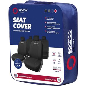 Autohussen - Schwarz - 4er Set - Sparco