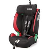 Sparco kinderstoel SK5000I (Isofix) Zwart/Rood i-Size 76-150cm (ECE-R129/03)