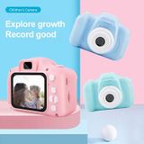 X2S 2.0 inch LCD -scherm Mini Children Camera Digital Camera  voor: 800W+32G geheugenkaart+kaartlezer+cartoonsticker