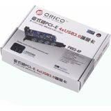 ORICO PVU3 - 4P 4 poorten USB3.0 PCI Express Card voor Desktop(zwart)