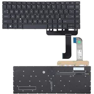 High-Tech Place Voor HP Zbook Studio G7 G8 M14606-00 toetsenbord Amerikaanse versie met achtergrondverlichting