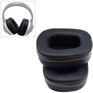 2 stuks voor DENON AH-D600 D7100 zachte spons oortelefoon beschermende cover earmuffs (zwartbruin)