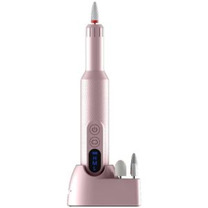M3 USB Opladen Draagbare Elektrische Nagelpolijstmachine Nail Art Tools Home Nail Art Instrument (Roze)