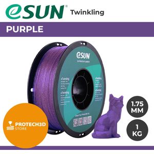 eSun eTwinkling filament 1,75 mm Purple 1 kg
