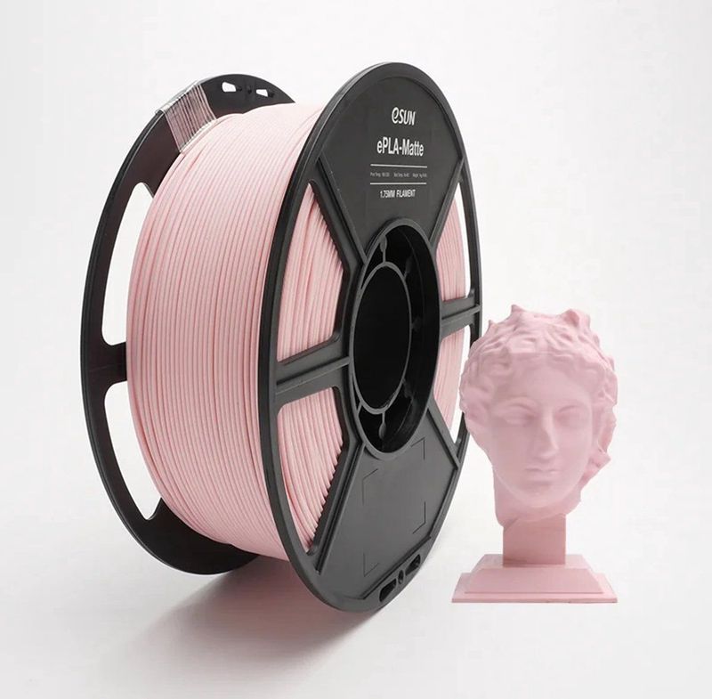 eSun ePLA matte peach pink filament