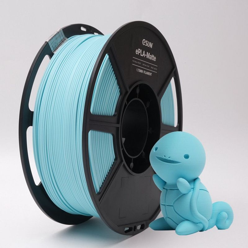 Esun - EPLA-Matte - 1.75 Mm - 1 Kg - Filament - Zwart