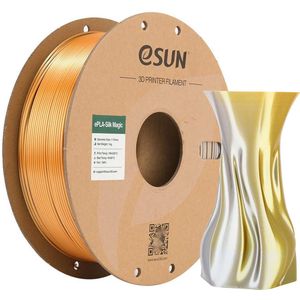 eSUN eSilk Magic-PLA Filament Goud-Zilver 1,75mm 1Kg