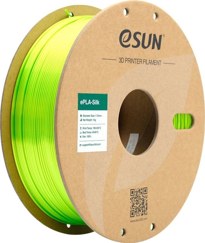 eSun - ePLA-Silk - 3D Printer Filament - Limoen - 1kg - 1.75mm - Zijdeglans