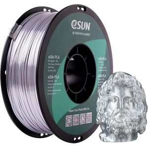 eSun - ePLA-Silk - 3D Printer Filament - Zilver - 1kg - 1.75mm