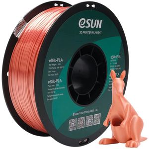 eSun - PLA-Silk - 3D Printer Filament - Rosegoud - 1 kg - 1.75 mm