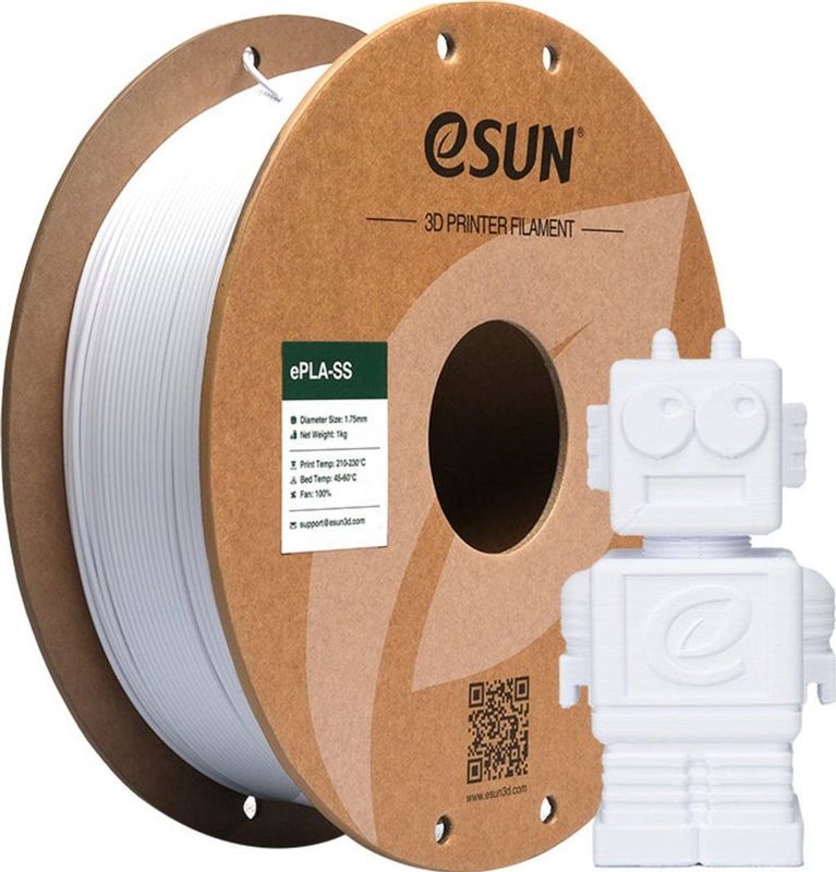 eSUN - PLA Filament - Wit - 1KG Spoel - 1.75mm