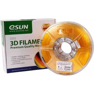 eSun - PLA Filament, 1.75mm, Transparant oranje – 1kg