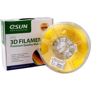 eSun - PLA Filament, 1.75mm, Transparant geel – 1kg