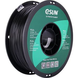 3D Filament Esun 1.75mm PLA 1kg zwart