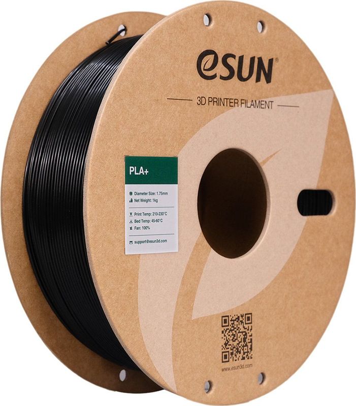 eSun PLA+ Black 1kgmm 3D printer filament