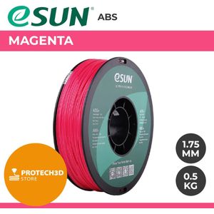 eSun - ABS Filament, 1.75mm, Magenta - 0.5kg