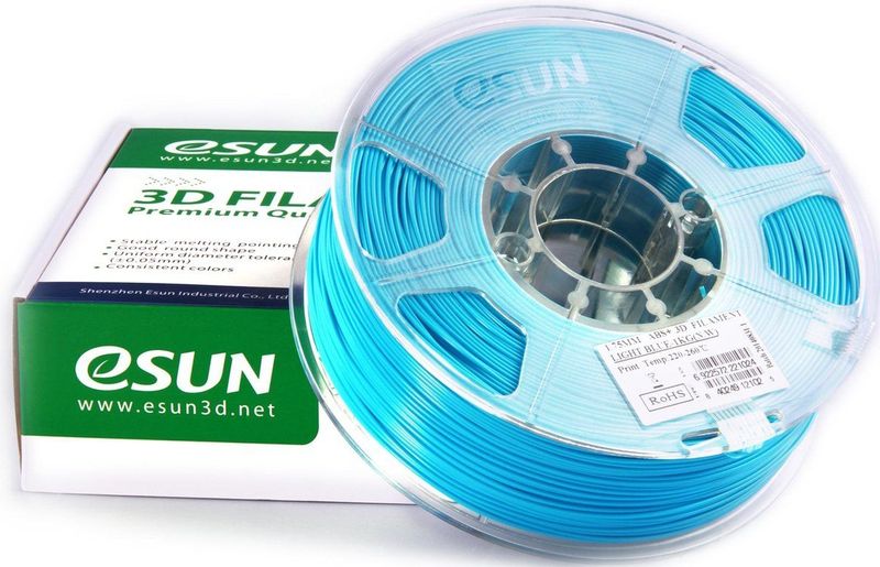 eSUN - ABS+ 3D Filament - Lichtblauw - 1,75mm - 1kg