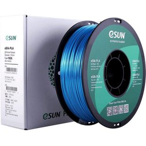 eSun eSilk PLA Filament,mm, Cyan 1kg