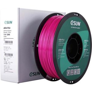 eSun - eSilk-PLA Filament, 1.75mm, Violet – 1kg