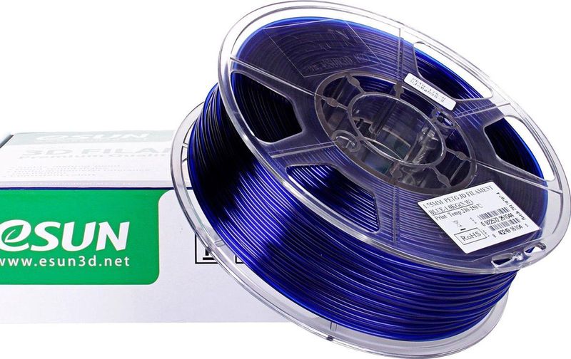 eSUN - PETG 3D Filament - Blauw - 1.75mm - 1kg