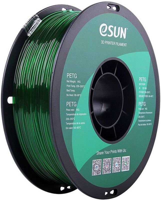 eSUN - PETG - 3D Filament - Groen - 1.75 mm - 1 kg