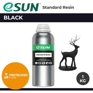 eSun - eResin Standard Resin - Zwart - 1kg