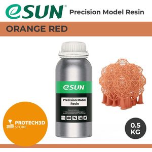 eSun - Precision Model Resin - Oranje Rood - 0.5kg