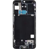 Front behuizing LCD frame bezel Plate voor Galaxy A40 (zwart)