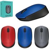 Logitech M170 1000DPI USB Wireless Mouse with 2.4G Receiver (Blue)