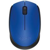 Logitech M170 1000DPI USB Wireless Mouse with 2.4G Receiver (Blue)