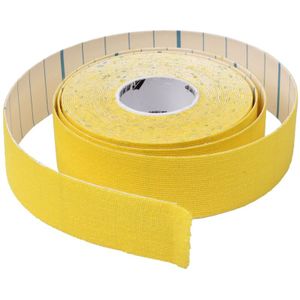 Waterdichte Kinesiologie Tape sport spieren zorg therapeutische Bandage  grootte: 5m(L) x 2.5cm(W)(Yellow)