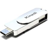 Kinzdi 256GB USB 3.0 + Type-C 3.0 interface Metal Twister Flash Disk V11