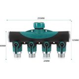 4 in 1 Multifunctionele Tuin Water Sprinklers Gazon Irrigatieklep Water Dividing Controller Waterpijp Shunt  EU-plug