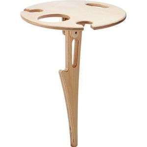 Houten gazon vouwen wijnrek ingevoegd wijnrek outdoor picknick wijnrek opvouwbare tafel